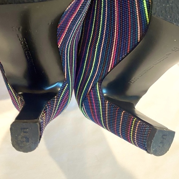 NWOT United Nude Fold Hi Multi-Colored Ankle Booties in Fruit Punch, Size 6.5 - Picture 10 of 13